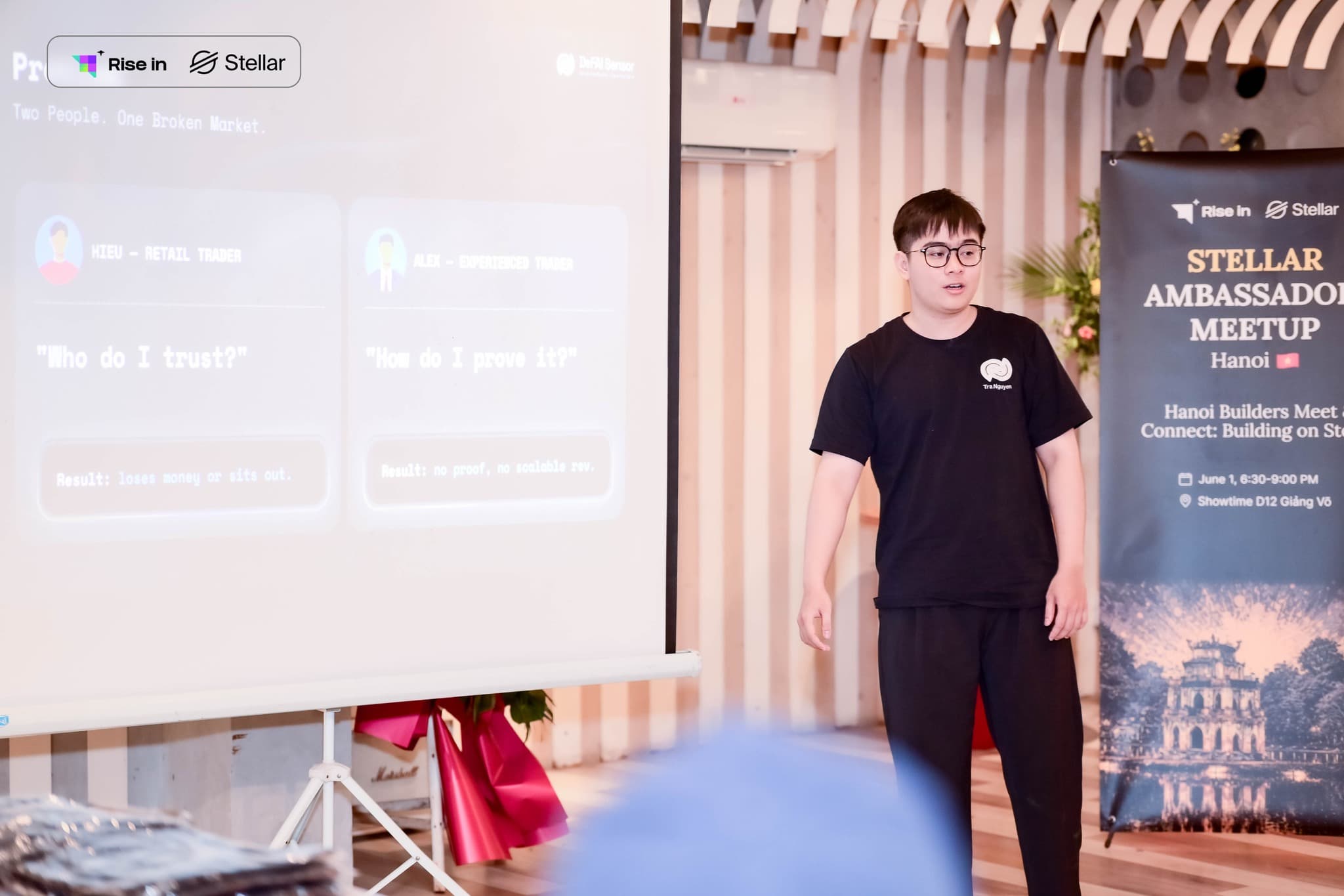 DeFAI Sensor Joined Stellar Hanoi Builders Meet & Connect: Building on Stellar